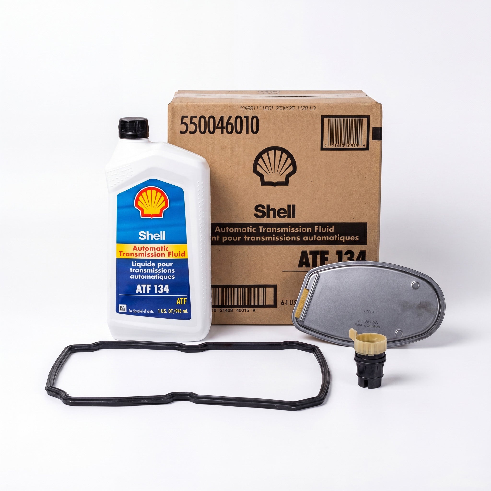Sprinter 5-Speed Automatic Transmission Service Kit — Shell ATF 134 Fluid, Filter & Gasket | 2002–2018