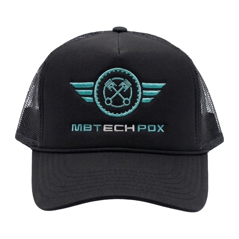 MBTech PDX Teal Logo Trucker Hat