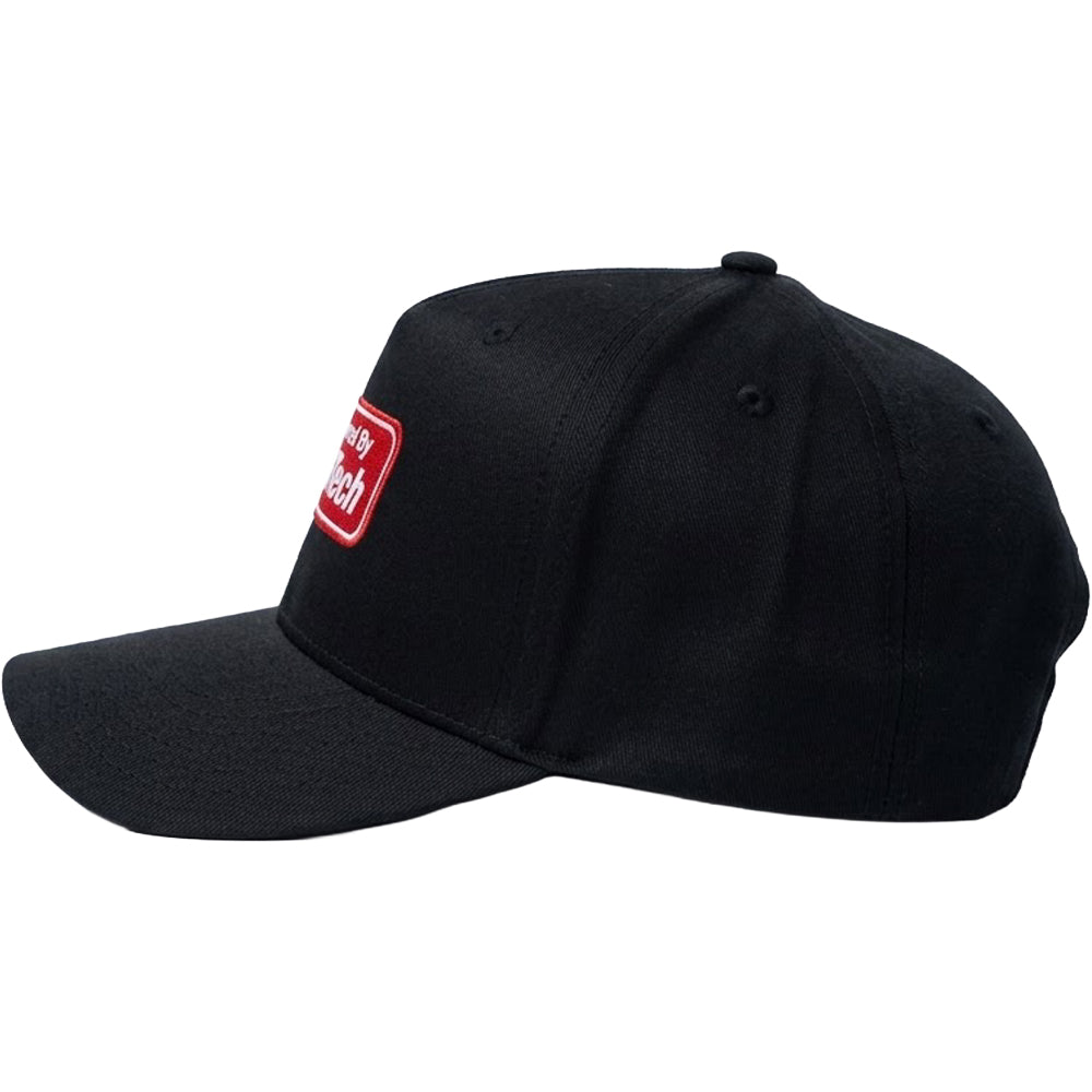 Powered By MBTech Red Patch Snapback Cap