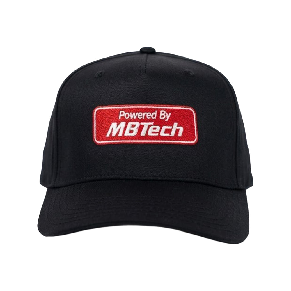 Powered By MBTech Red Patch Snapback Cap