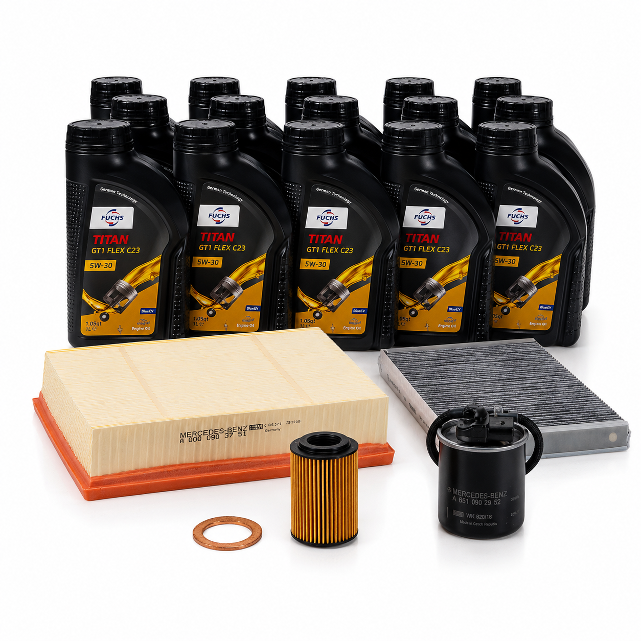 Sprinter Service B Kit — 2013–2017 (2.1L Diesel) — FUCHS 5W-30