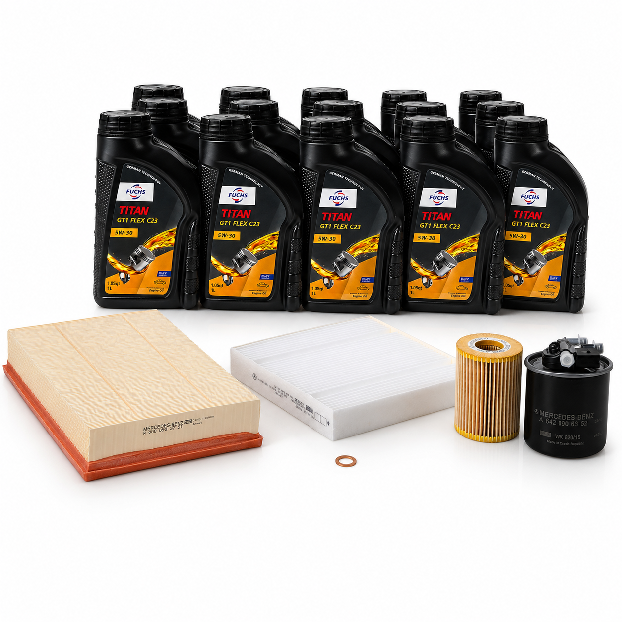 Sprinter Service B Kit — 2019–2023 (3.0L V6 Diesel) — FUCHS 5W-30